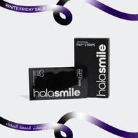 لصقات تبييض الأسنان